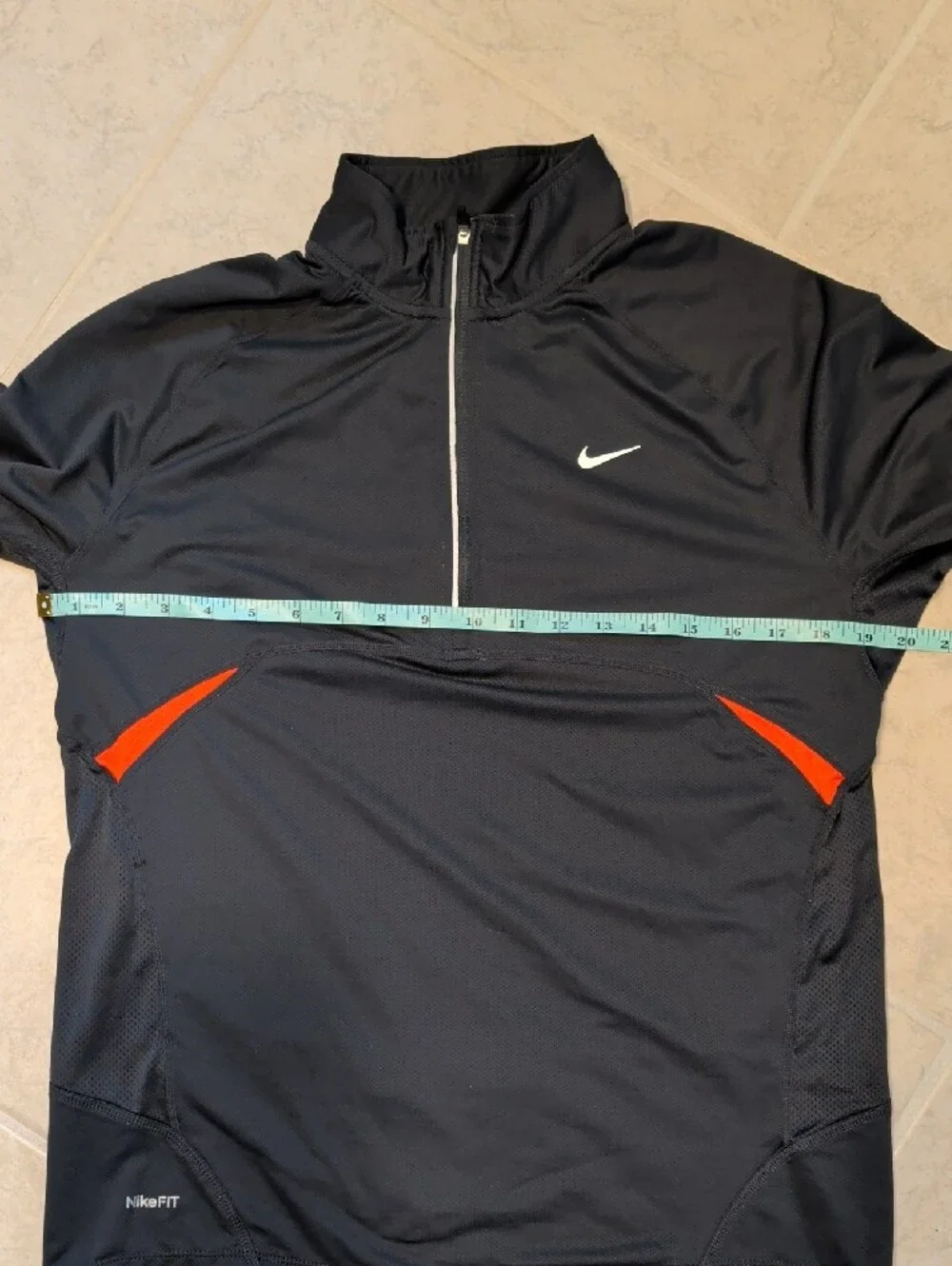 Nike Fit Dry Quarter Zip Long Sleeve